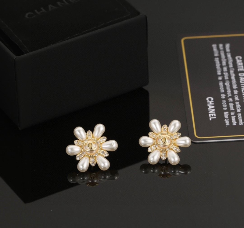 Ch*el earrings